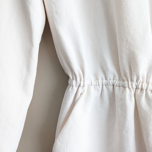 Aritzia White Long Sleeve Romper - Picture 8 of 12